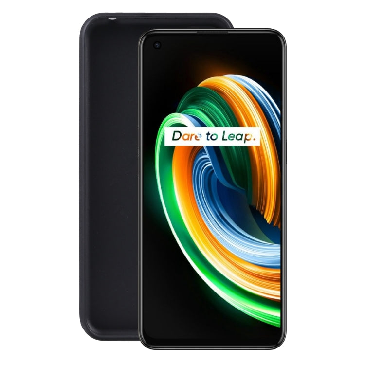 TPU Phone Case For OPPO Realme Q3 Pro Carnival(Frosted Black)