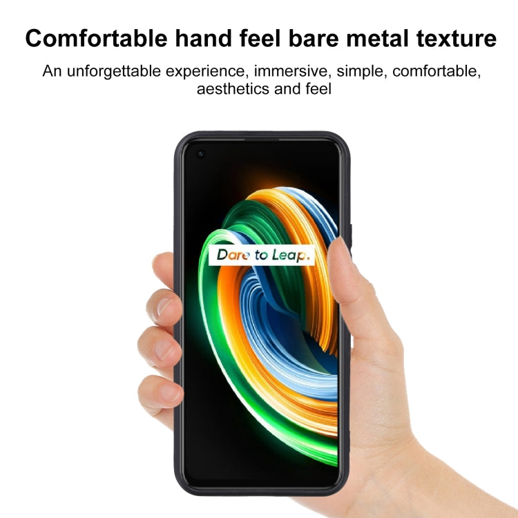 TPU Phone Case For OPPO Realme Q3 Pro Carnival(Frosted Black)