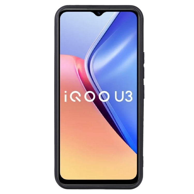 TPU Phone Case For vivo iQOO U3(Frosted Black)