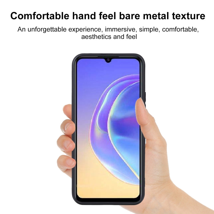 TPU Phone Case For vivo V21e(Frosted Black)