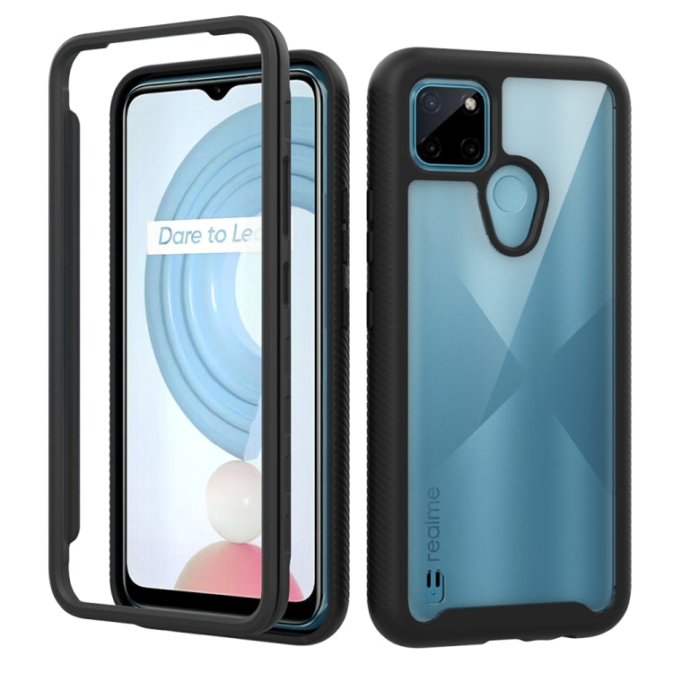 For OPPO Realme C21Y Starry Sky Solid Color Series Shockproof PC + TPU Phone Case