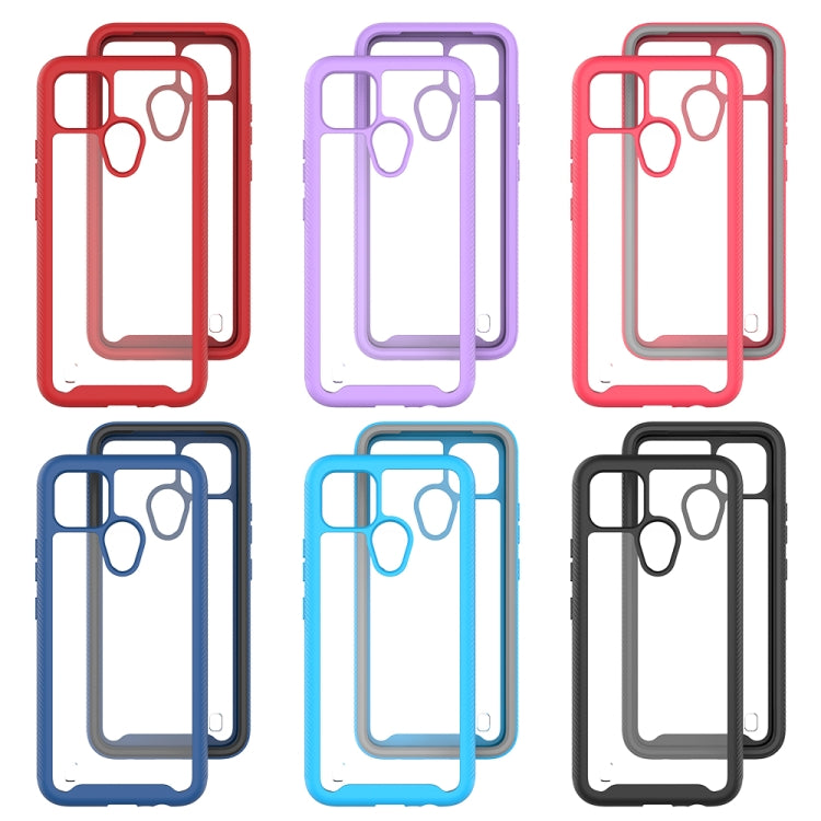 For OPPO Realme C21Y Starry Sky Solid Color Series Shockproof PC + TPU Phone Case