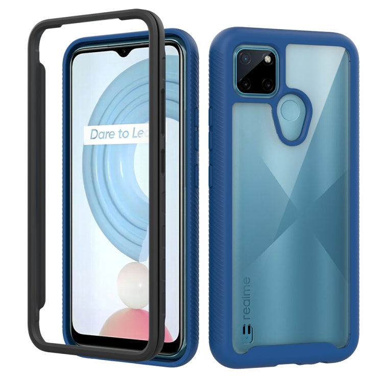 For OPPO Realme C21Y Starry Sky Solid Color Series Shockproof PC + TPU Phone Case