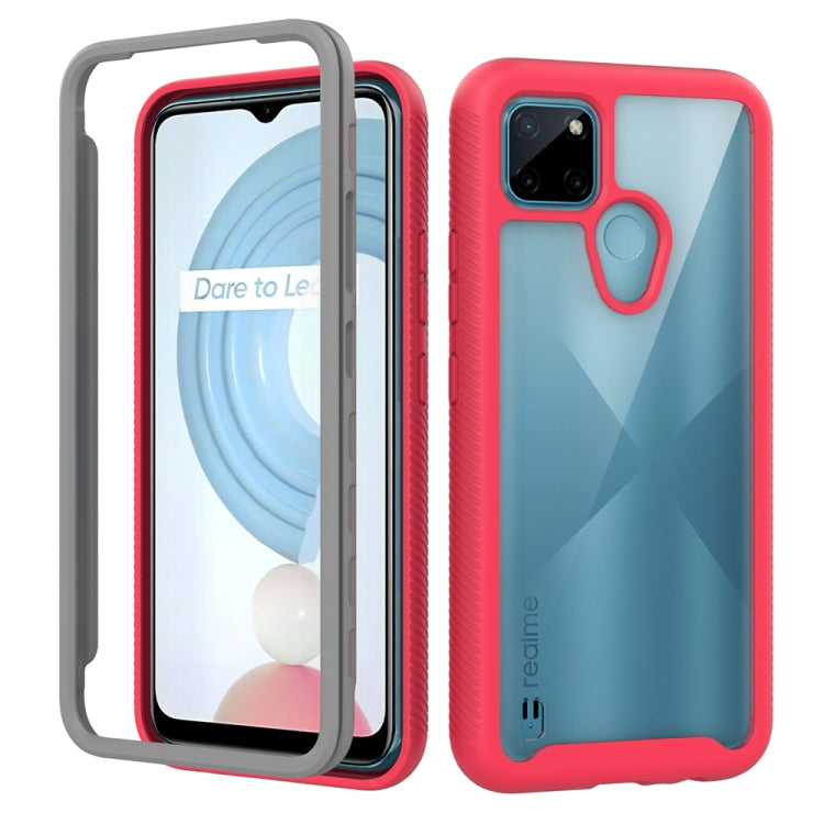 For OPPO Realme C21Y Starry Sky Solid Color Series Shockproof PC + TPU Phone Case