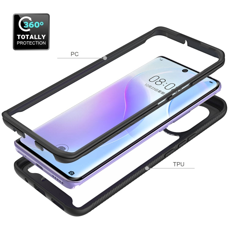 For Huawei nova 8 Starry Sky Solid Color Series Shockproof PC + TPU Phone Case