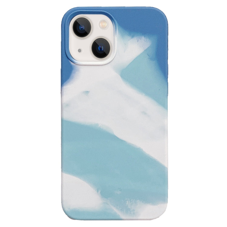 For iPhone 13 Colorful Liquid Silicone Phone Case