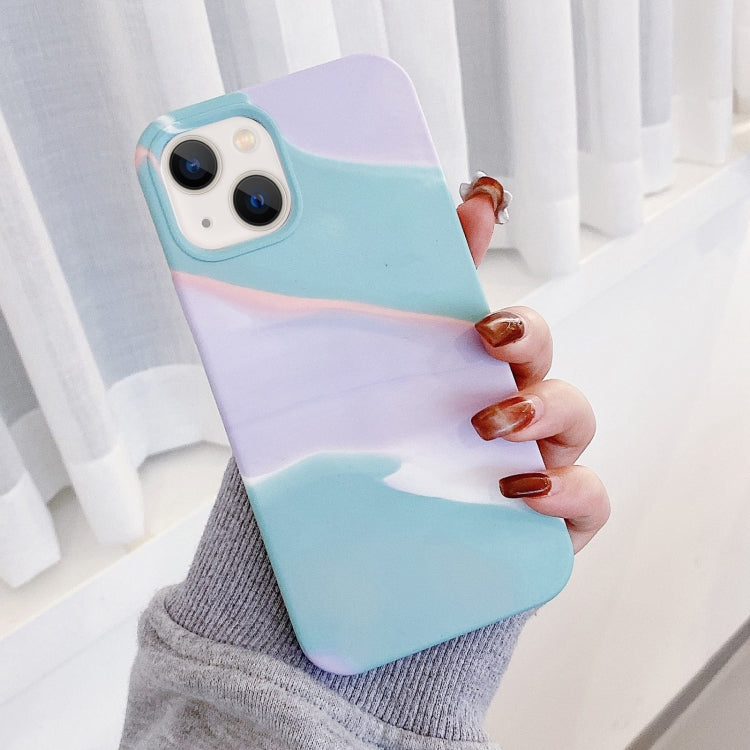 For iPhone 13 Colorful Liquid Silicone Phone Case