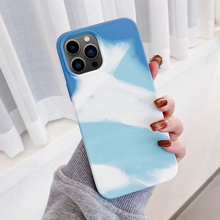 For iPhone 13 Pro Colorful Liquid Silicone Phone Case