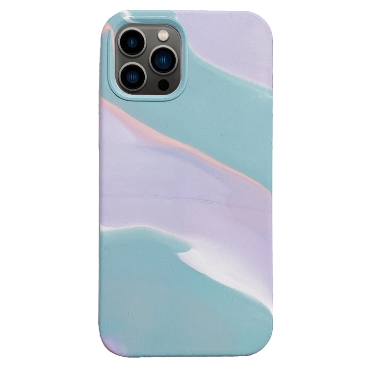 For iPhone 13 Pro Max Colorful Liquid Silicone Phone Case