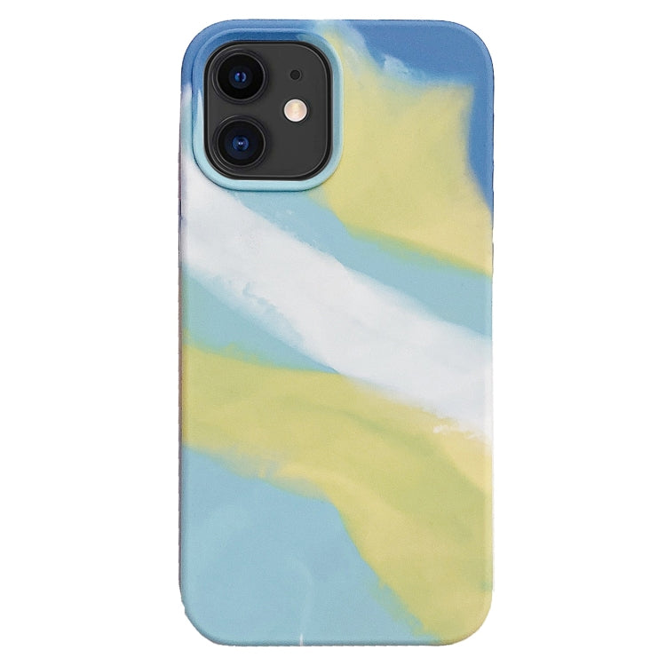 For iPhone 11 Colorful Liquid Silicone Phone Case