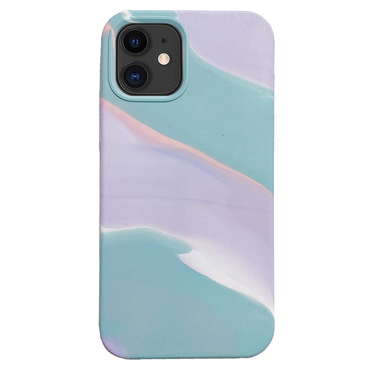 For iPhone 11 Colorful Liquid Silicone Phone Case