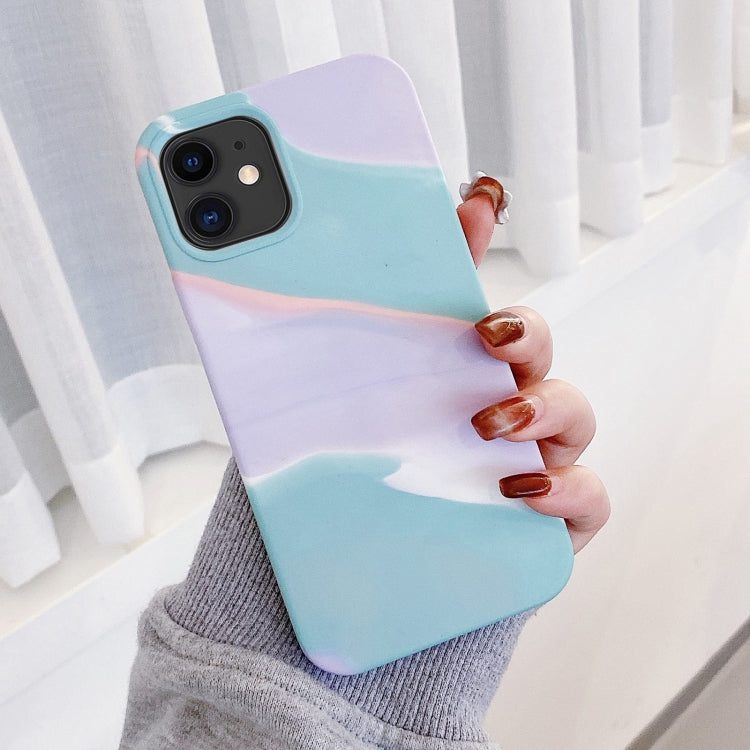 For iPhone 11 Colorful Liquid Silicone Phone Case