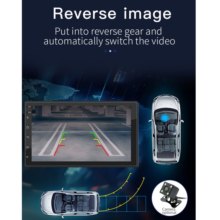 S-072A 7 inch IPS Screen Car Android Player GPS Navigation Bluetooth Touch Radio, Support Mirror Link & FM & WIFI & Steering Wheel Control