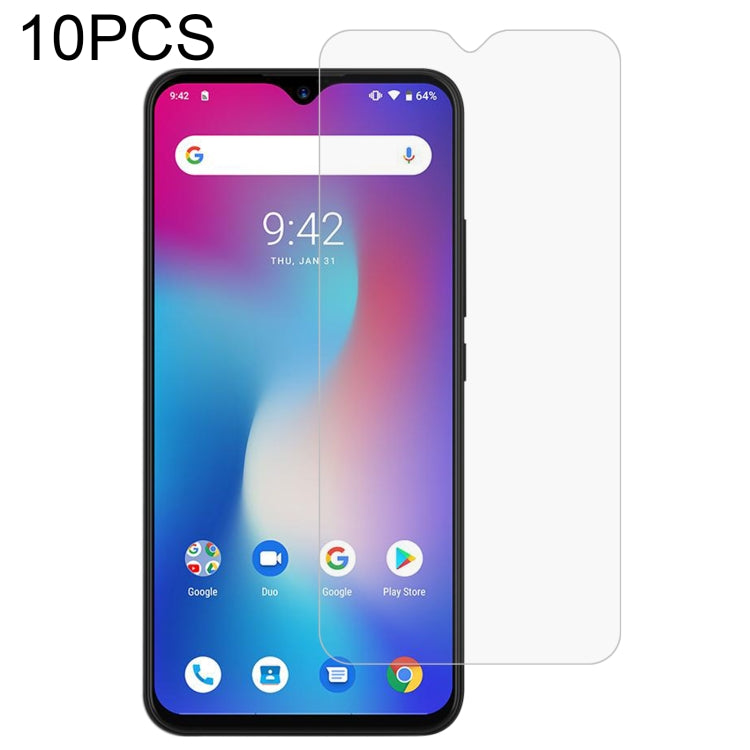 10 PCS 0.26mm 9H 2.5D Tempered Glass Film For Doogee S80 Lite