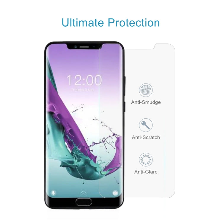 10 PCS 0.26mm 9H 2.5D Tempered Glass Film For Doogee Y7 Plus