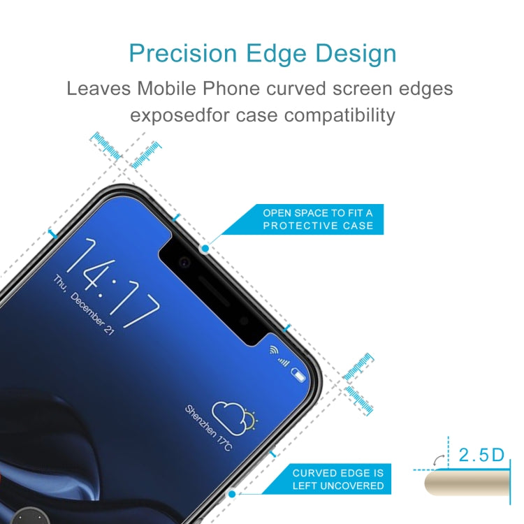 10 PCS 0.26mm 9H 2.5D Tempered Glass Film For Elephone A4