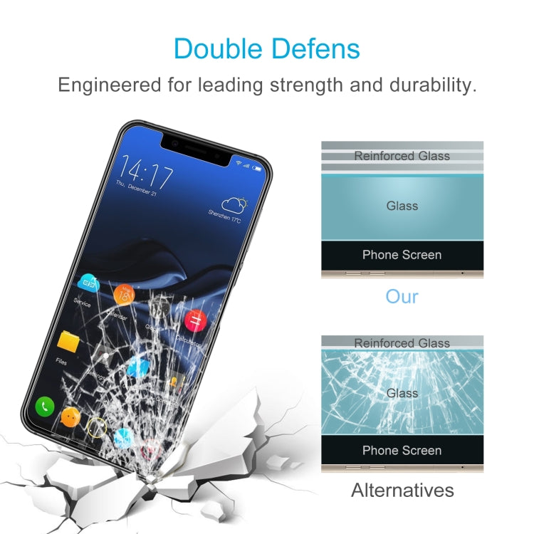 10 PCS 0.26mm 9H 2.5D Tempered Glass Film For Elephone A4