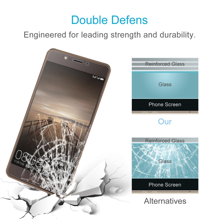 10 PCS 0.26mm 9H 2.5D Tempered Glass Film For Elephone P8 2017