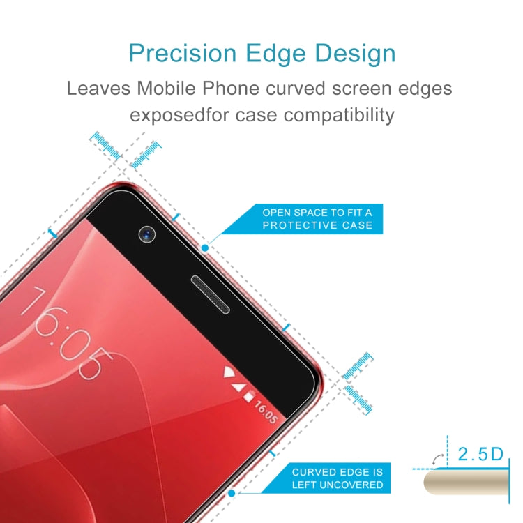 10 PCS 0.26mm 9H 2.5D Tempered Glass Film For Elephone P8 Max