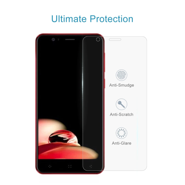 10 PCS 0.26mm 9H 2.5D Tempered Glass Film For Elephone P8 Mini