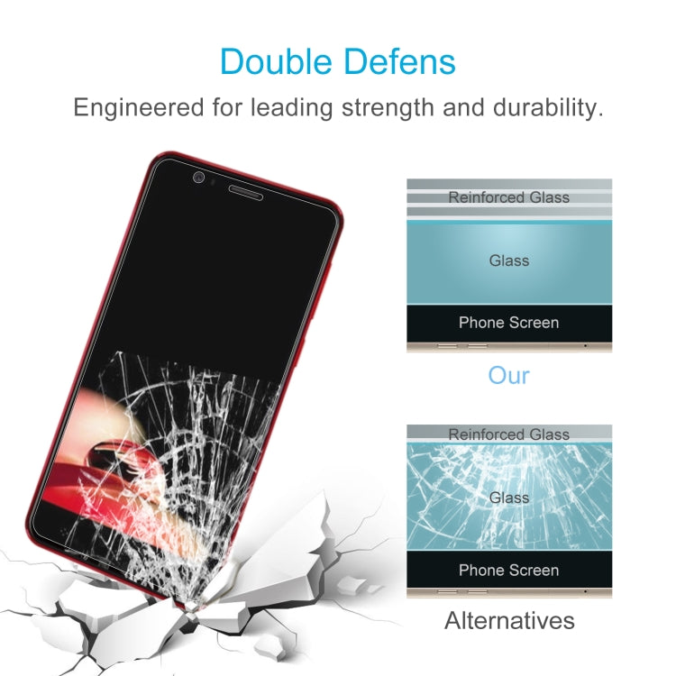 10 PCS 0.26mm 9H 2.5D Tempered Glass Film For Elephone P8 Mini