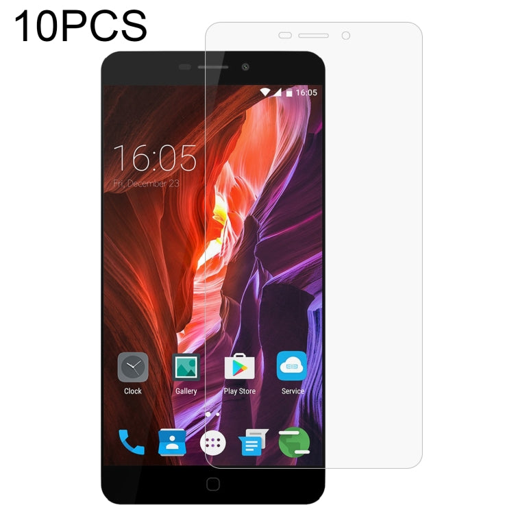 10 PCS 0.26mm 9H 2.5D Tempered Glass Film For Elephone P9000