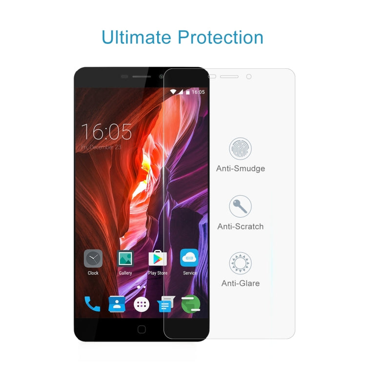 10 PCS 0.26mm 9H 2.5D Tempered Glass Film For Elephone P9000
