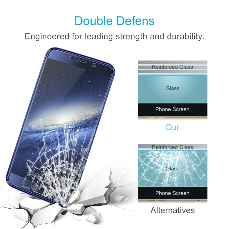 10 PCS 0.26mm 9H 2.5D Tempered Glass Film For Elephone S7