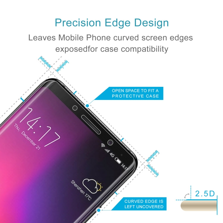 10 PCS 0.26mm 9H 2.5D Tempered Glass Film For Elephone U Pro