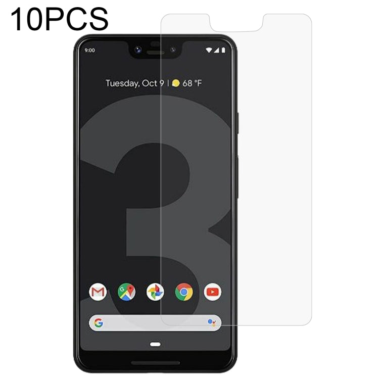 10 PCS 0.26mm 9H 2.5D Tempered Glass Film For Google Pixel 3 Lite XL