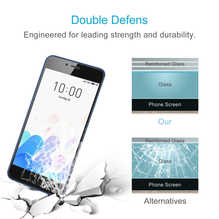 10 PCS 0.26mm 9H 2.5D Tempered Glass Film For Meizu Meilan A5