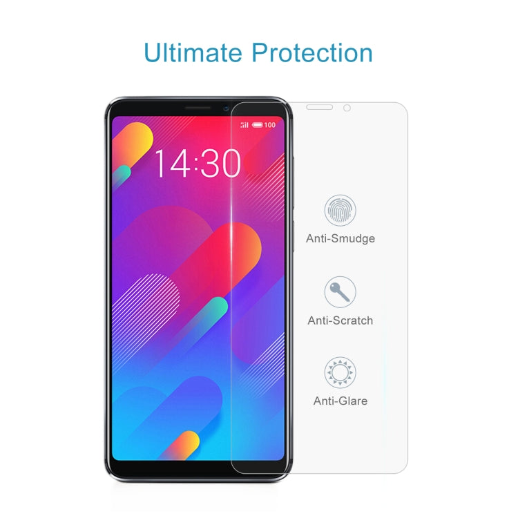 10 PCS 0.26mm 9H 2.5D Tempered Glass Film For Meizu V8 Pro