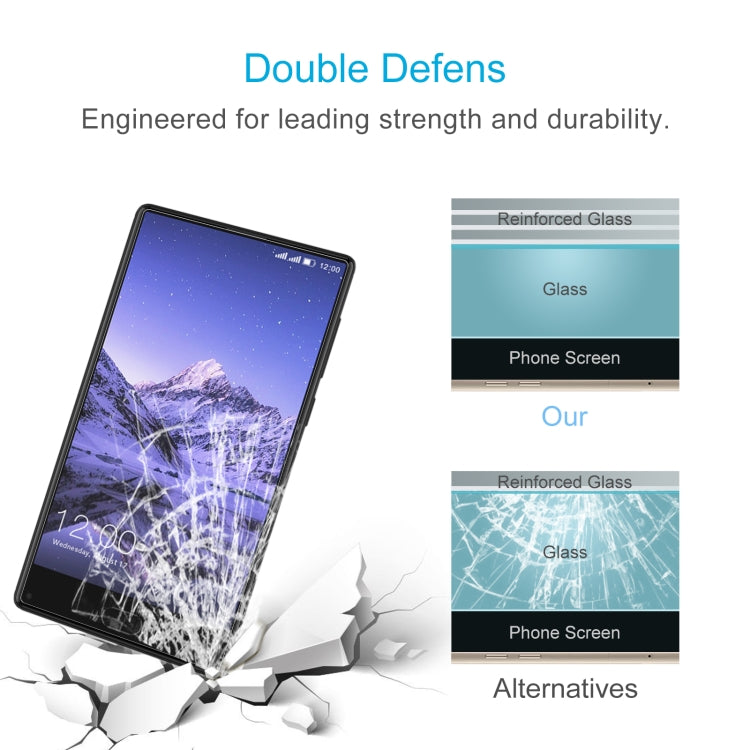 10 PCS 0.26mm 9H 2.5D Tempered Glass Film For Leagoo KIICAA MIX