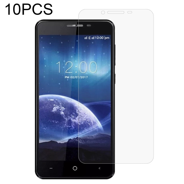 10 PCS 0.26mm 9H 2.5D Tempered Glass Film For Leagoo Power 2