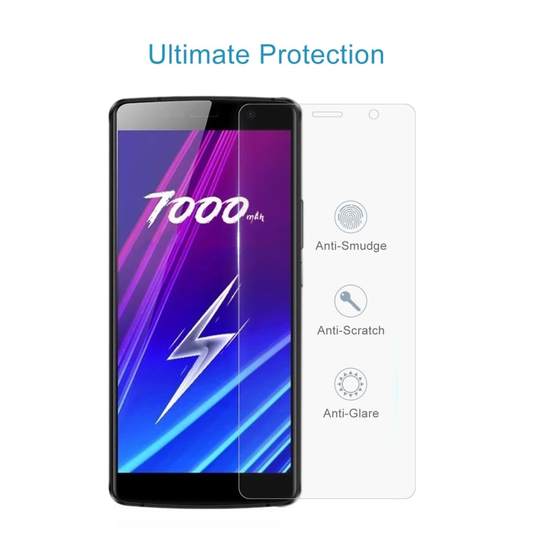 10 PCS 0.26mm 9H 2.5D Tempered Glass Film For Leagoo Power 5