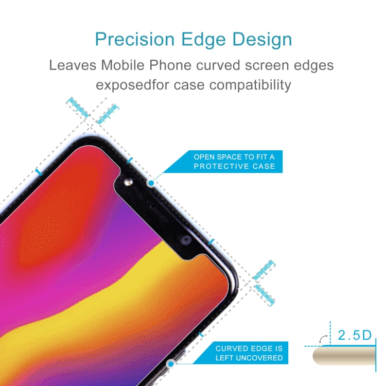10 PCS 0.26mm 9H 2.5D Tempered Glass Film For Leagoo S10