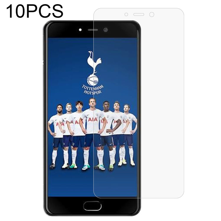 10 PCS 0.26mm 9H 2.5D Tempered Glass Film For Leagoo T5c