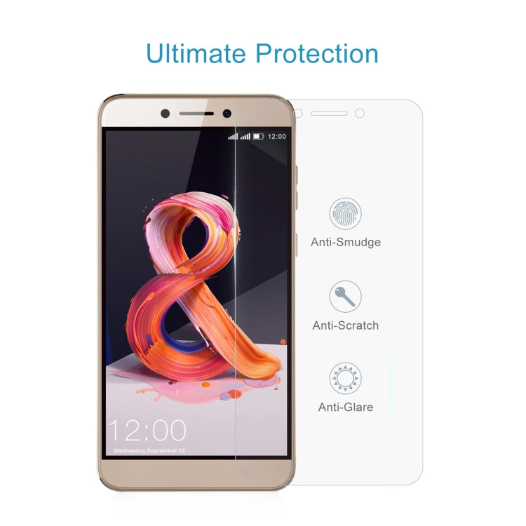 10 PCS 0.26mm 9H 2.5D Tempered Glass Film For Leagoo T8S