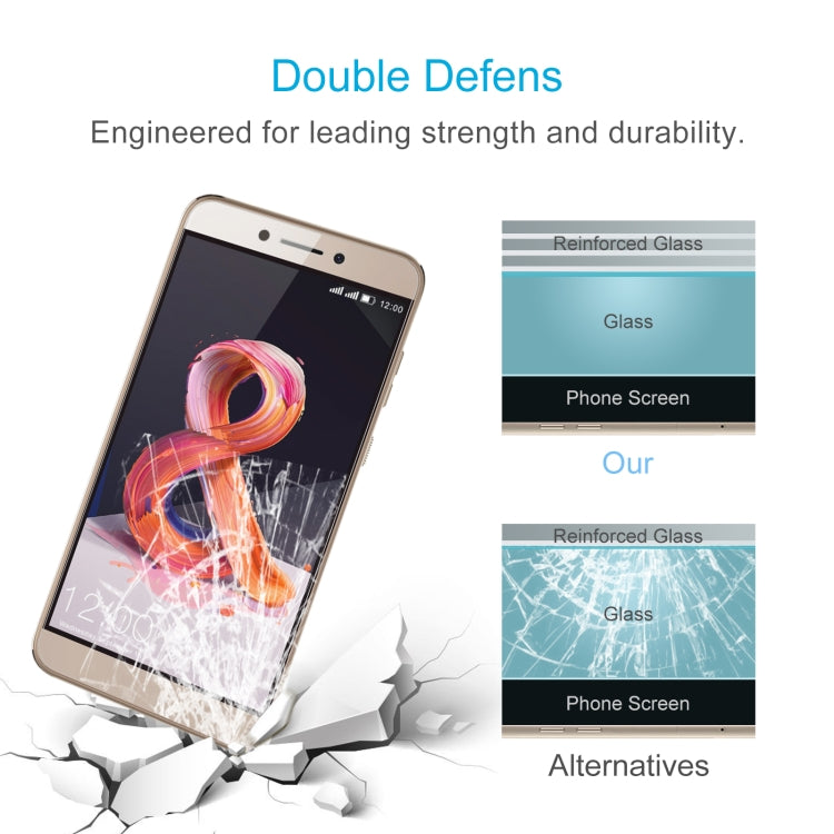 10 PCS 0.26mm 9H 2.5D Tempered Glass Film For Leagoo T8S