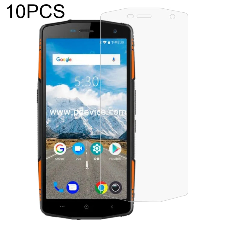 10 PCS 0.26mm 9H 2.5D Tempered Glass Film For Leagoo XRover