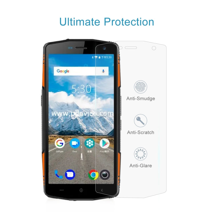 10 PCS 0.26mm 9H 2.5D Tempered Glass Film For Leagoo XRover