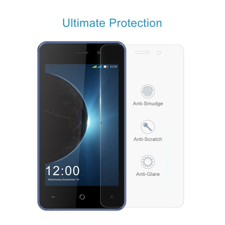 10 PCS 0.26mm 9H 2.5D Tempered Glass Film For Leagoo Z6