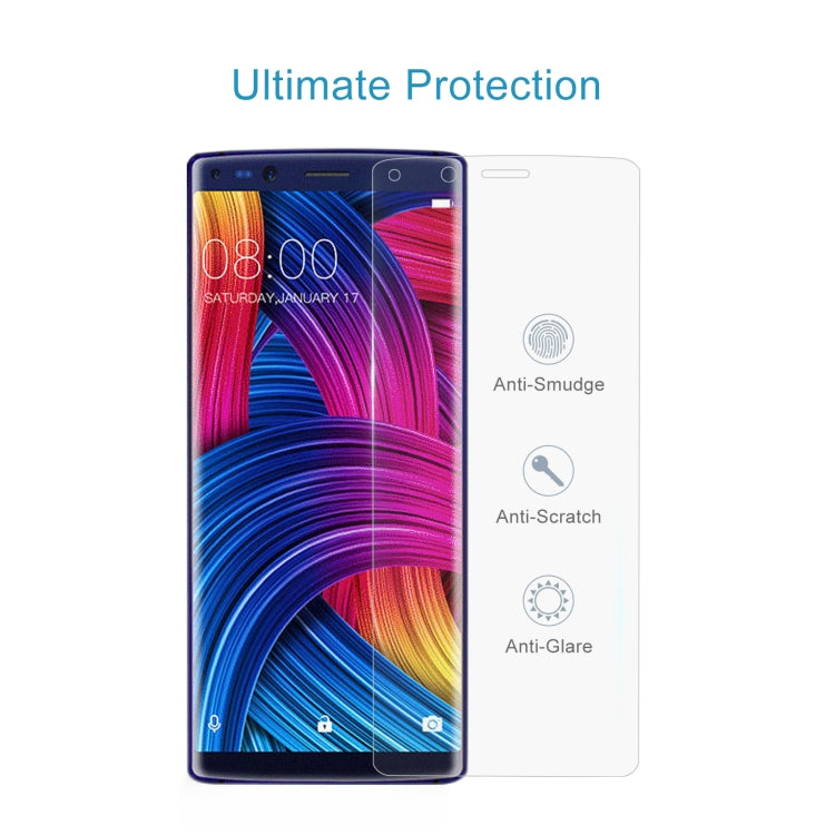 50 PCS 0.26mm 9H 2.5D Tempered Glass Film For Doogee MIX 2