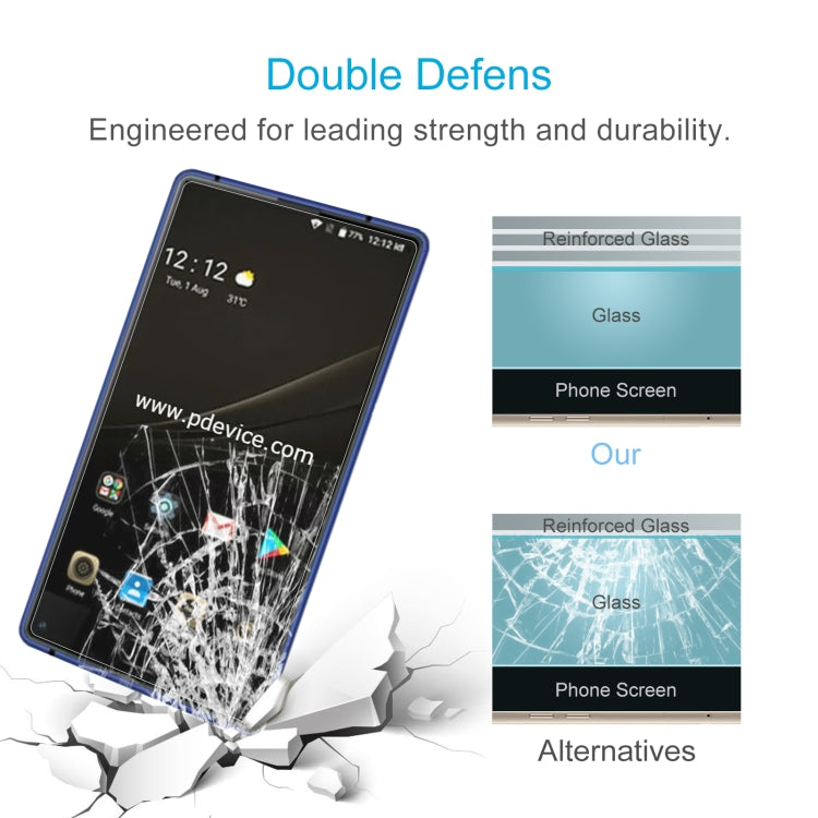 50 PCS 0.26mm 9H 2.5D Tempered Glass Film For Doogee MIX Lite
