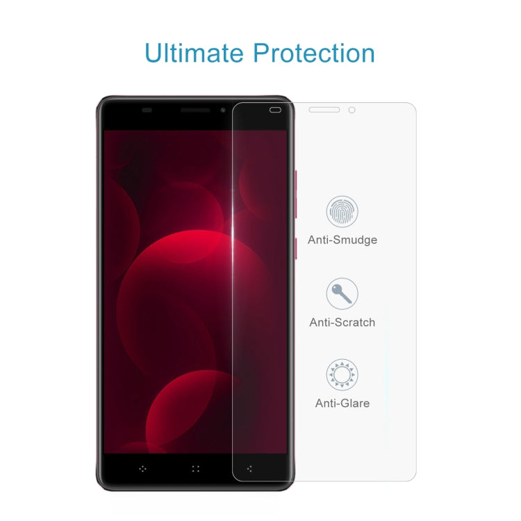 50 PCS 0.26mm 9H 2.5D Tempered Glass Film For Elephone C1 Max