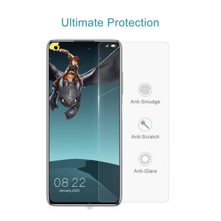 50 PCS 0.26mm 9H 2.5D Tempered Glass Film For Elephone E10 Pro
