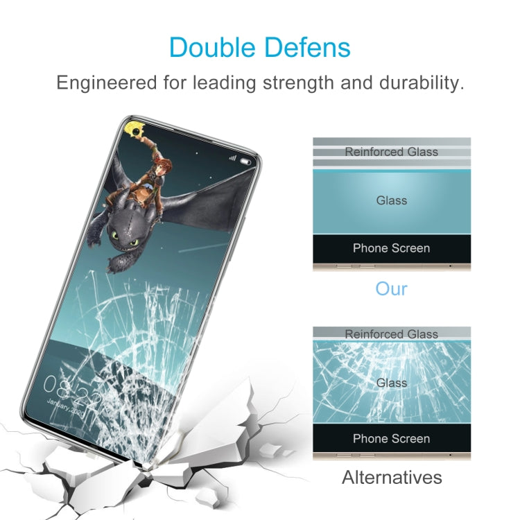 50 PCS 0.26mm 9H 2.5D Tempered Glass Film For Elephone E10 Pro