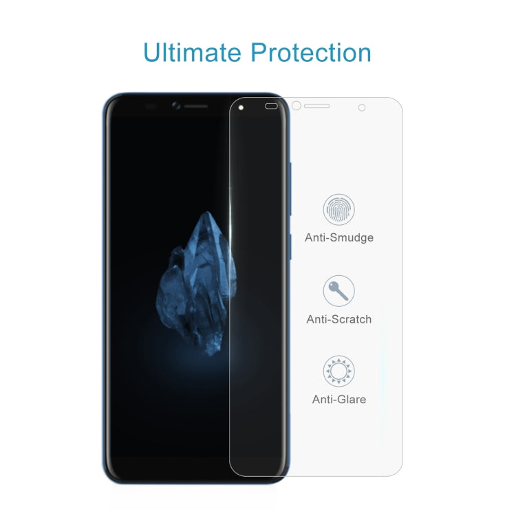 50 PCS 0.26mm 9H 2.5D Tempered Glass Film For Leagoo M9 Pro