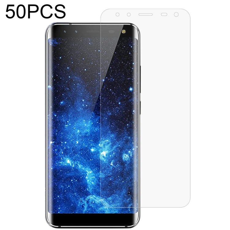 50 PCS 0.26mm 9H 2.5D Tempered Glass Film For Leagoo S8 Pro