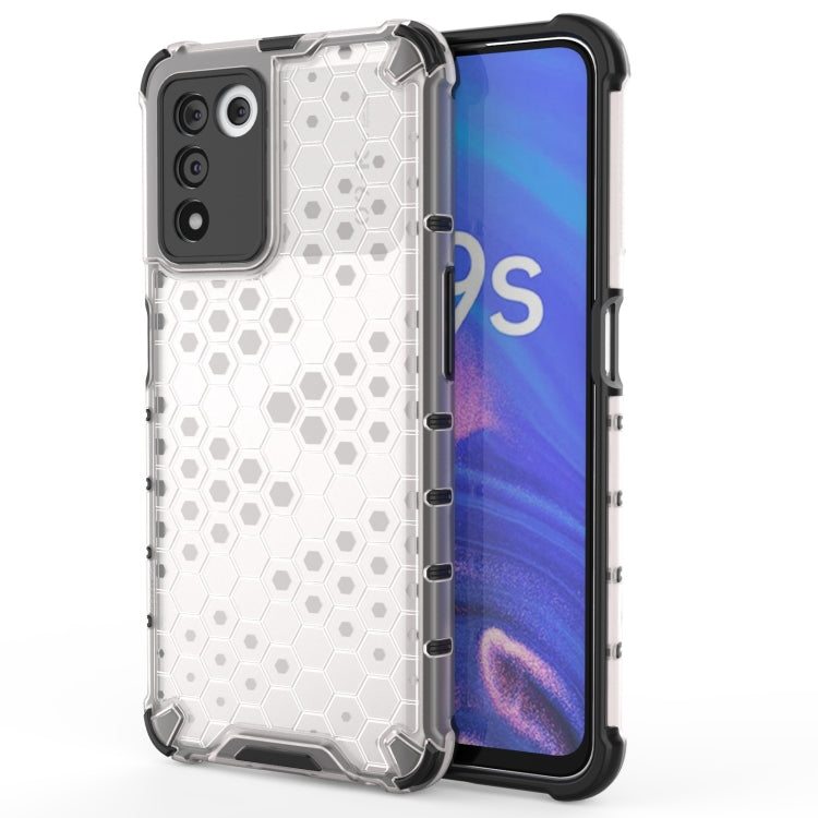 For OPPO K9s 5G Shockproof Honeycomb PC + TPU Phone Case